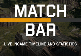 Match Bar for PUBG