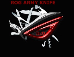 ROG ARMY KNIFE